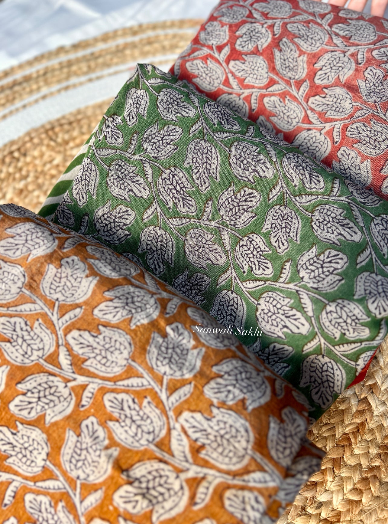 Phoolwari – Handcrafted Chanderi Silk Saree Collection