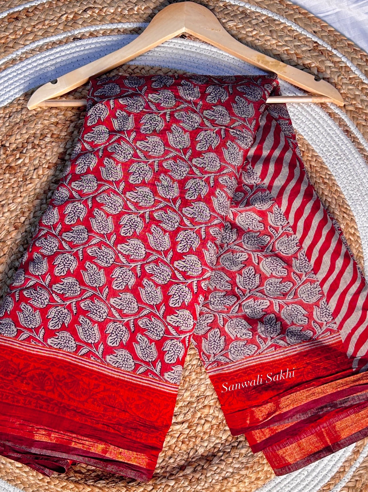 Phoolwari – Handcrafted Chanderi Silk Saree Collection