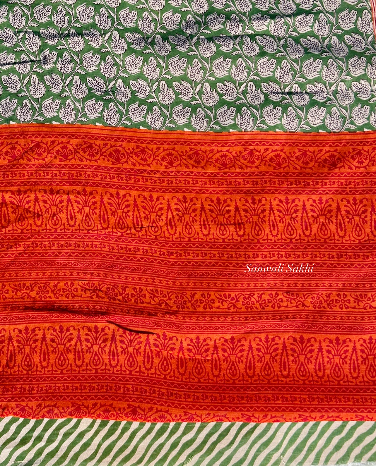 Phoolwari – Handcrafted Chanderi Silk Saree Collection