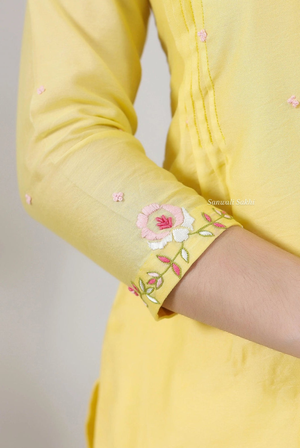 Sunlit Rose Suit Set