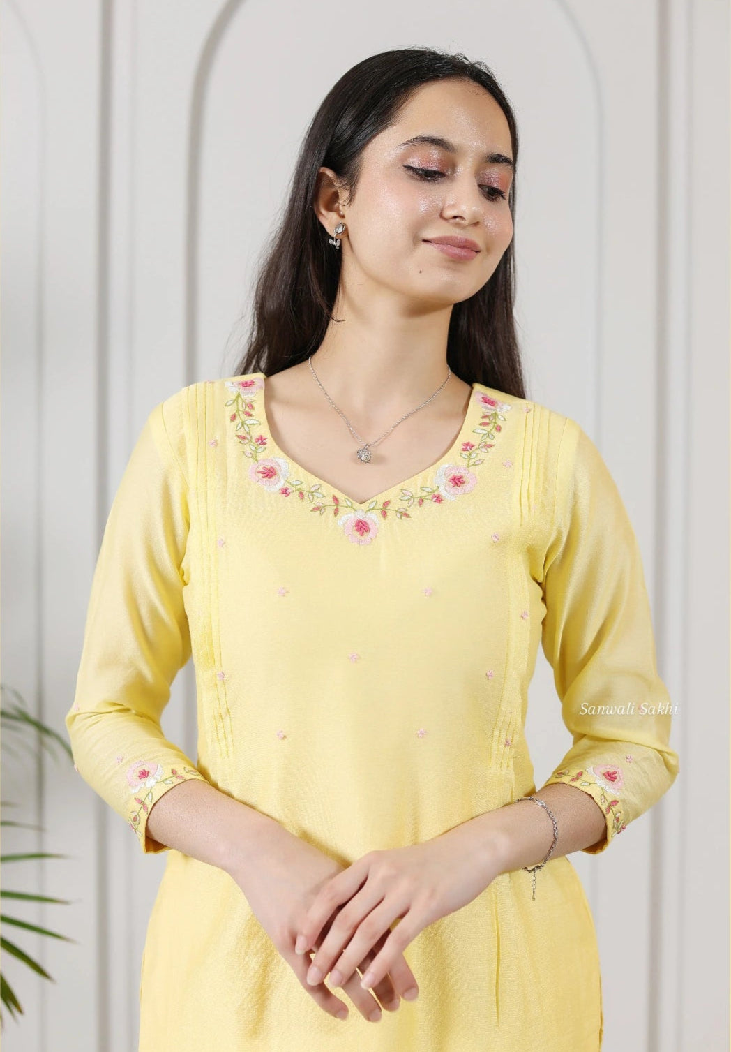 Sunlit Rose Suit Set