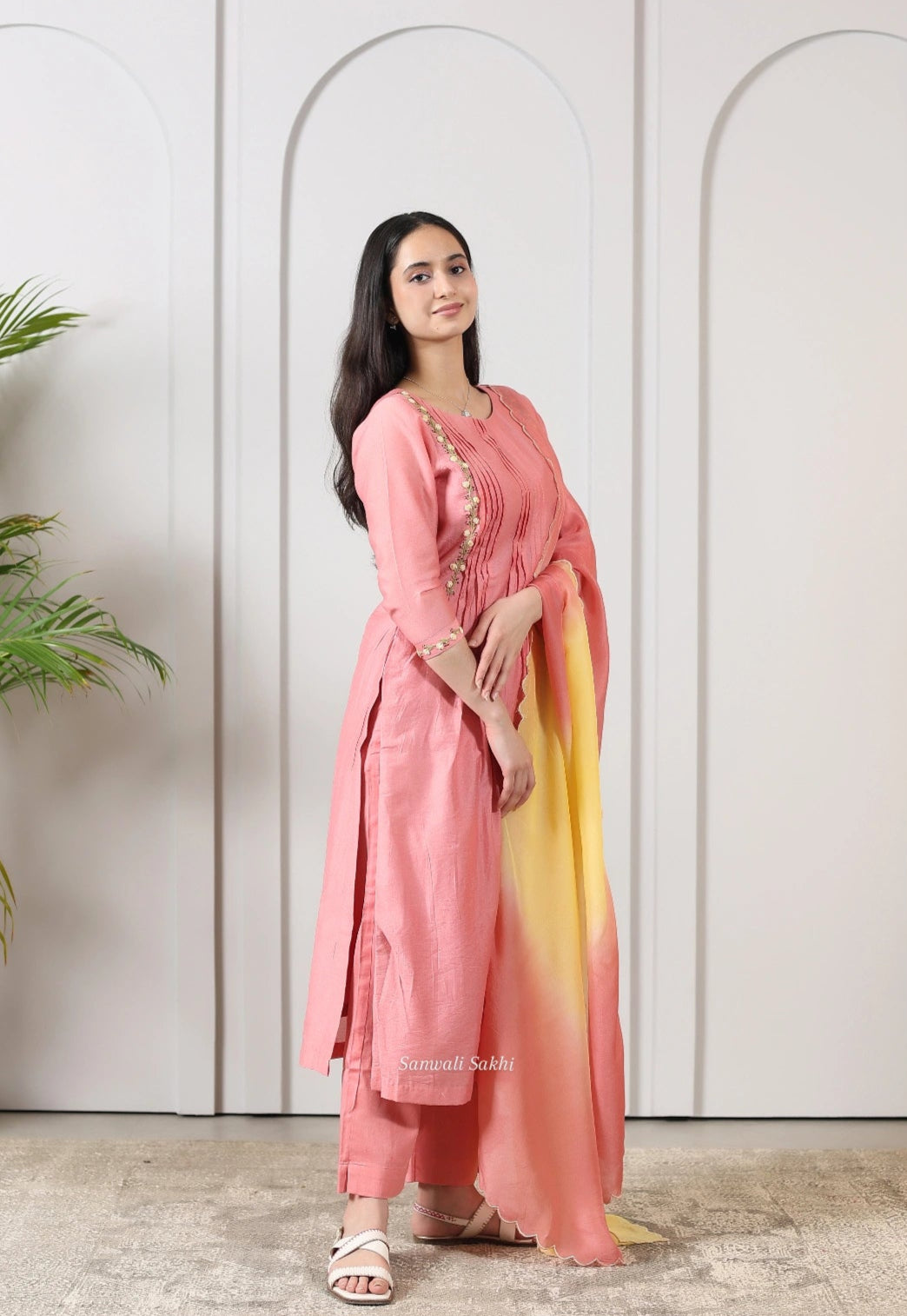 Blush Vine Suit Set