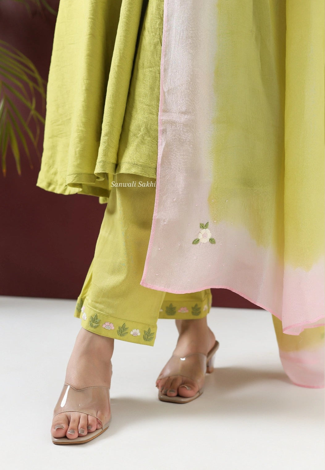 Spring Leaf Suit Set