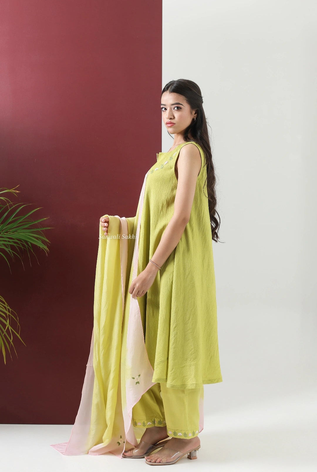 Spring Leaf Suit Set