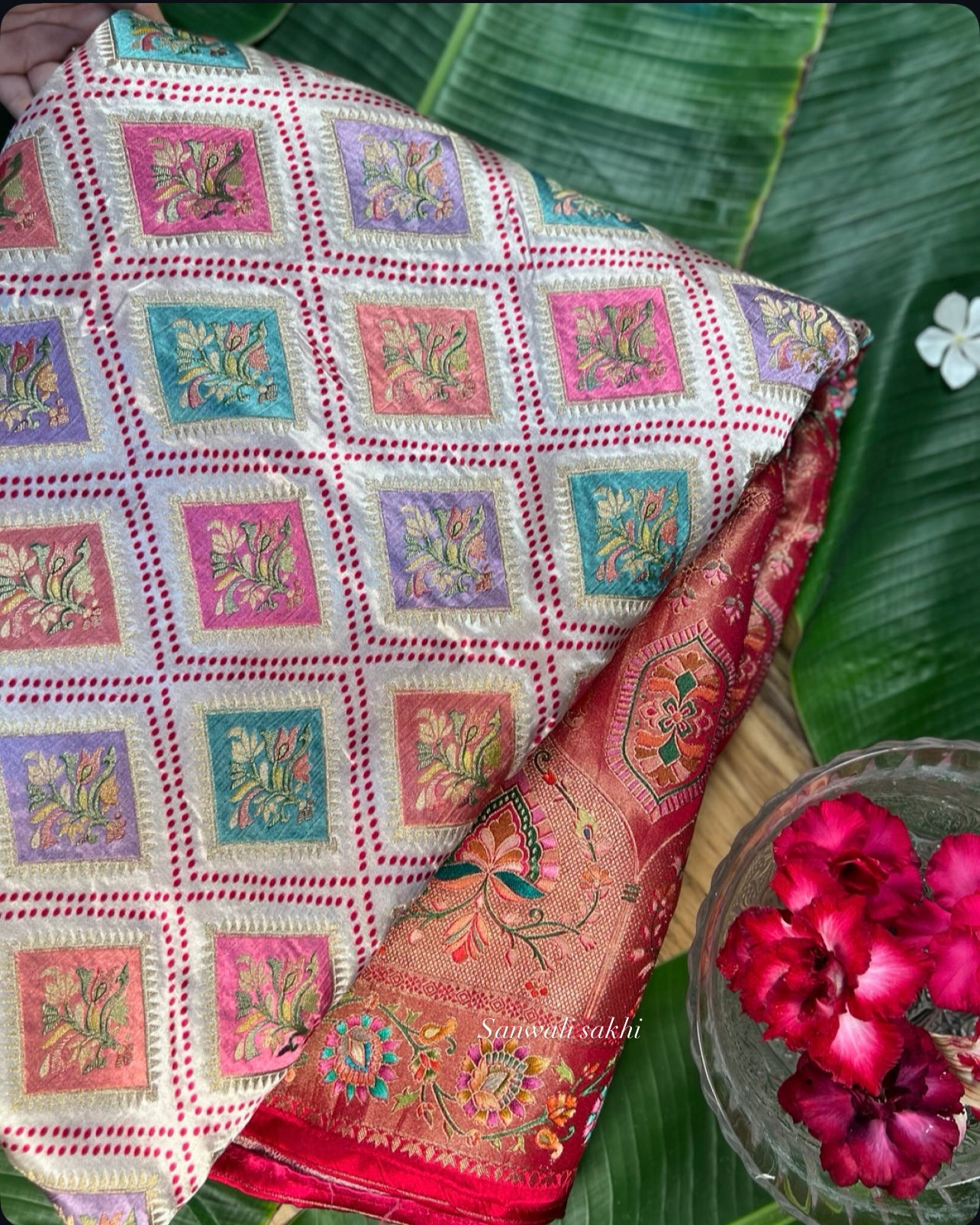 Zarina Mysore Pashmina Silk Saree