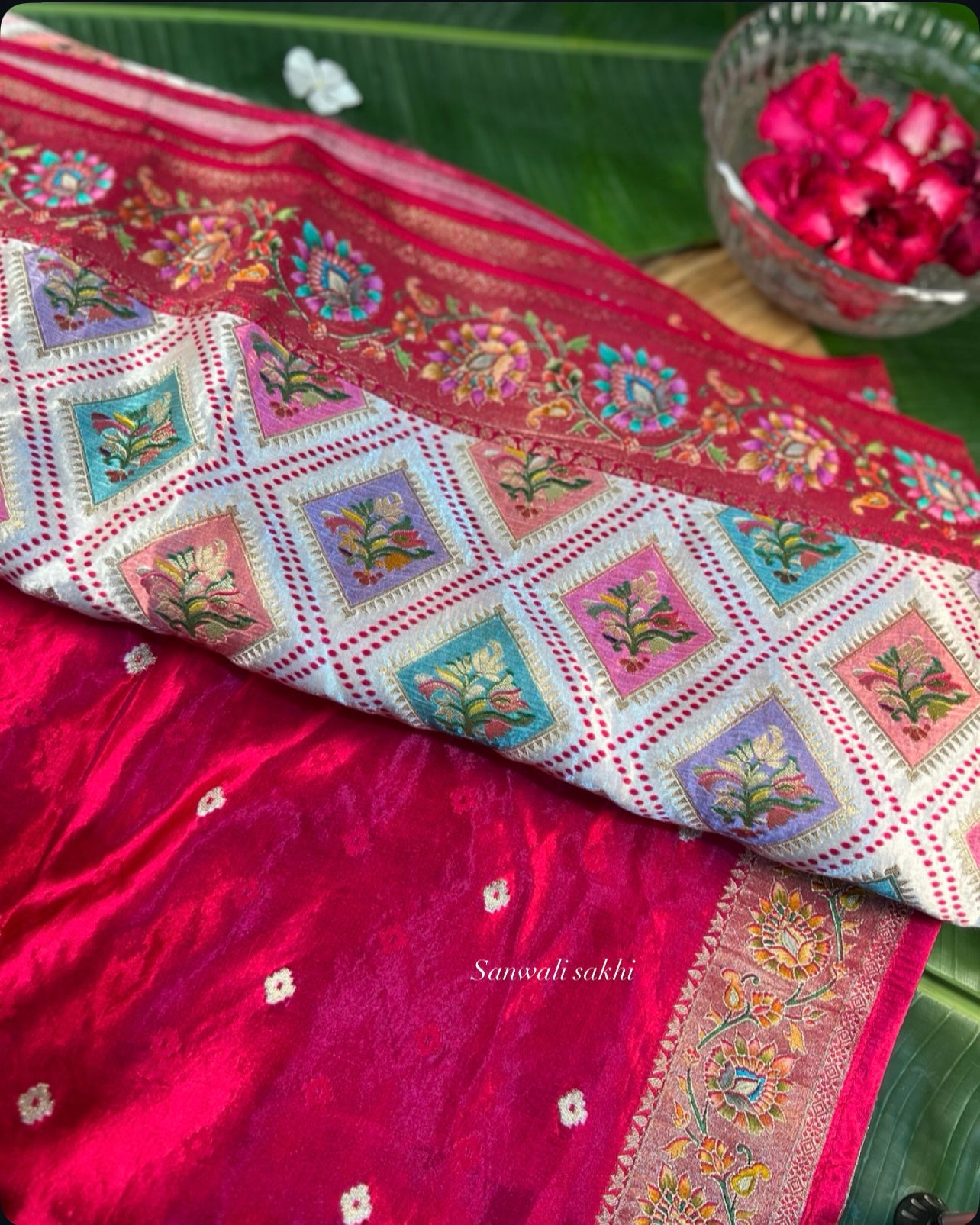 Zarina Mysore Pashmina Silk Saree