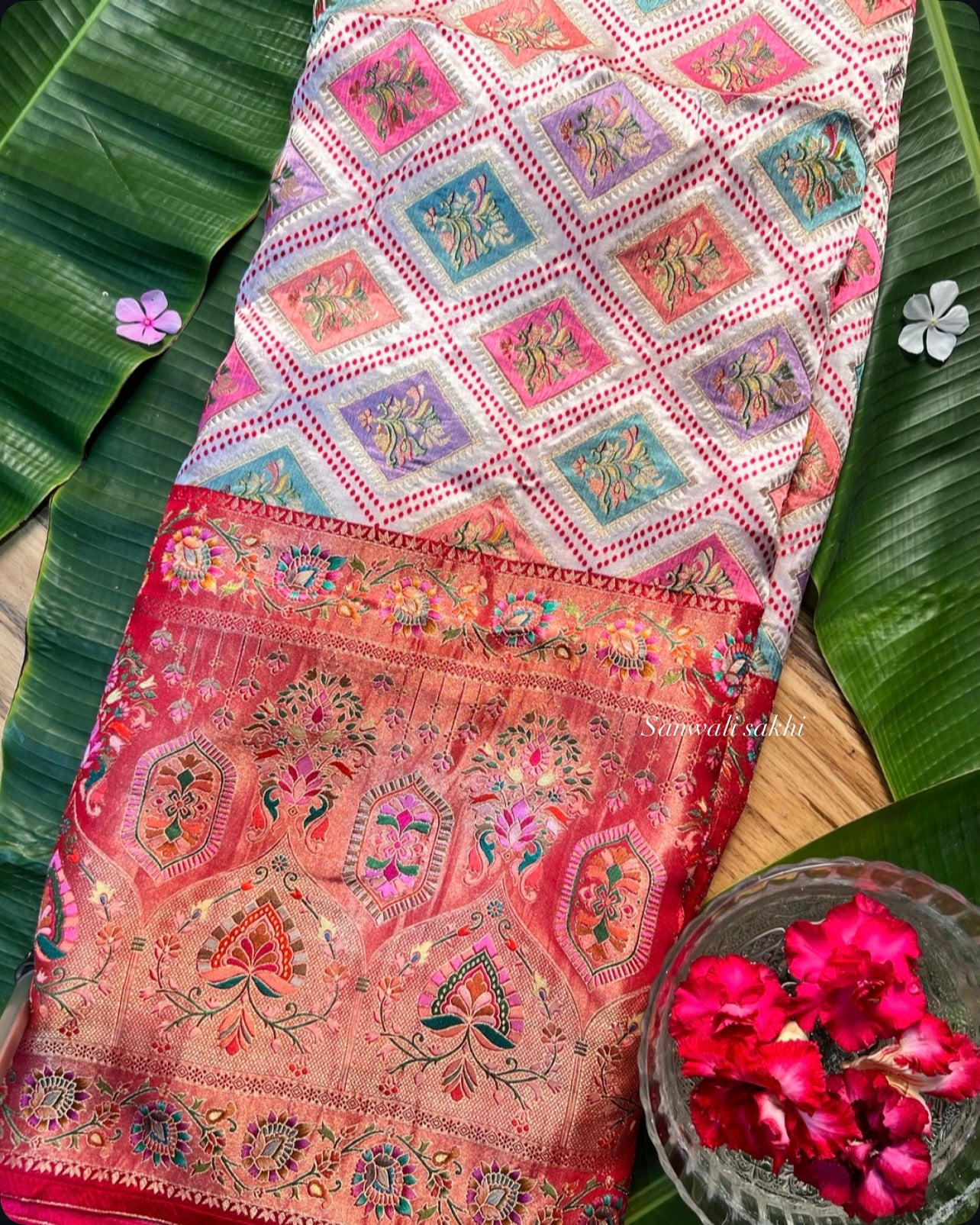 Zarina Mysore Pashmina Silk Saree