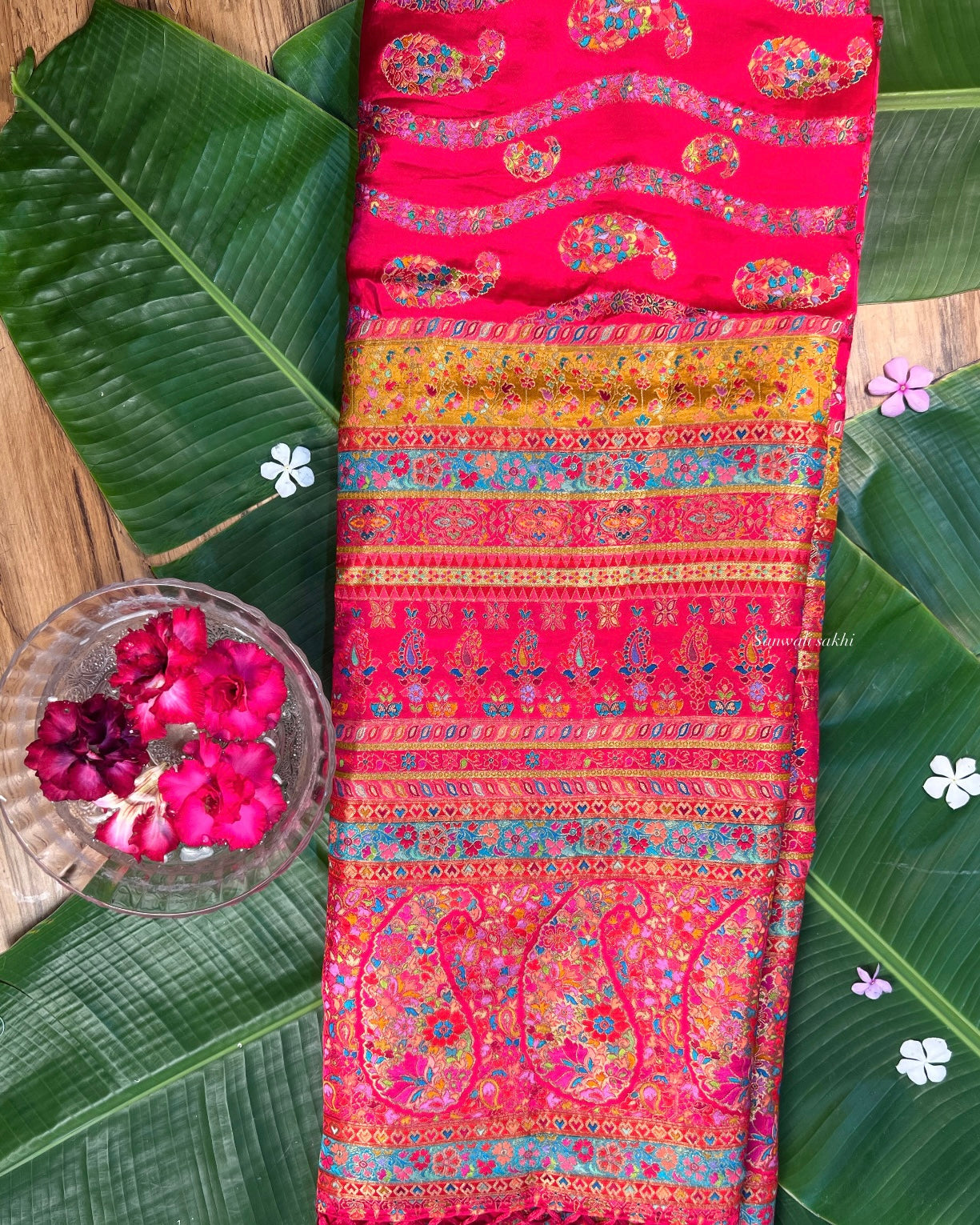 Roshira Mysore Pashmina Silk Saree