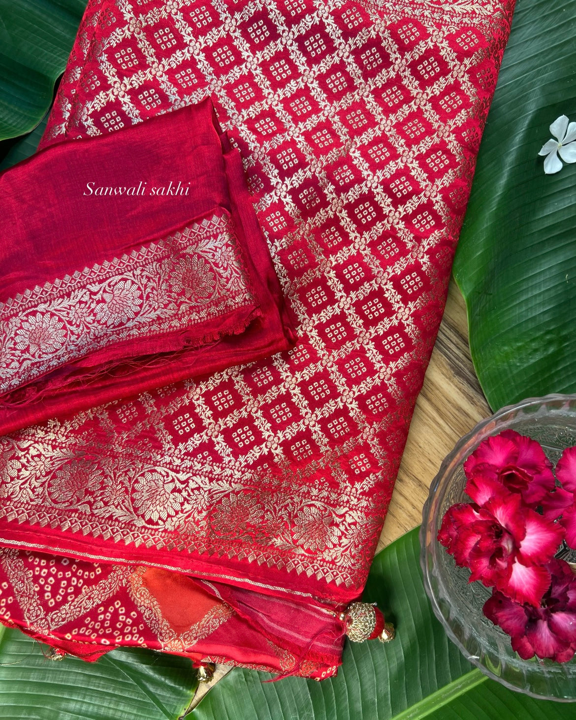 Ruhani Pashmina Mysore Silk Saree