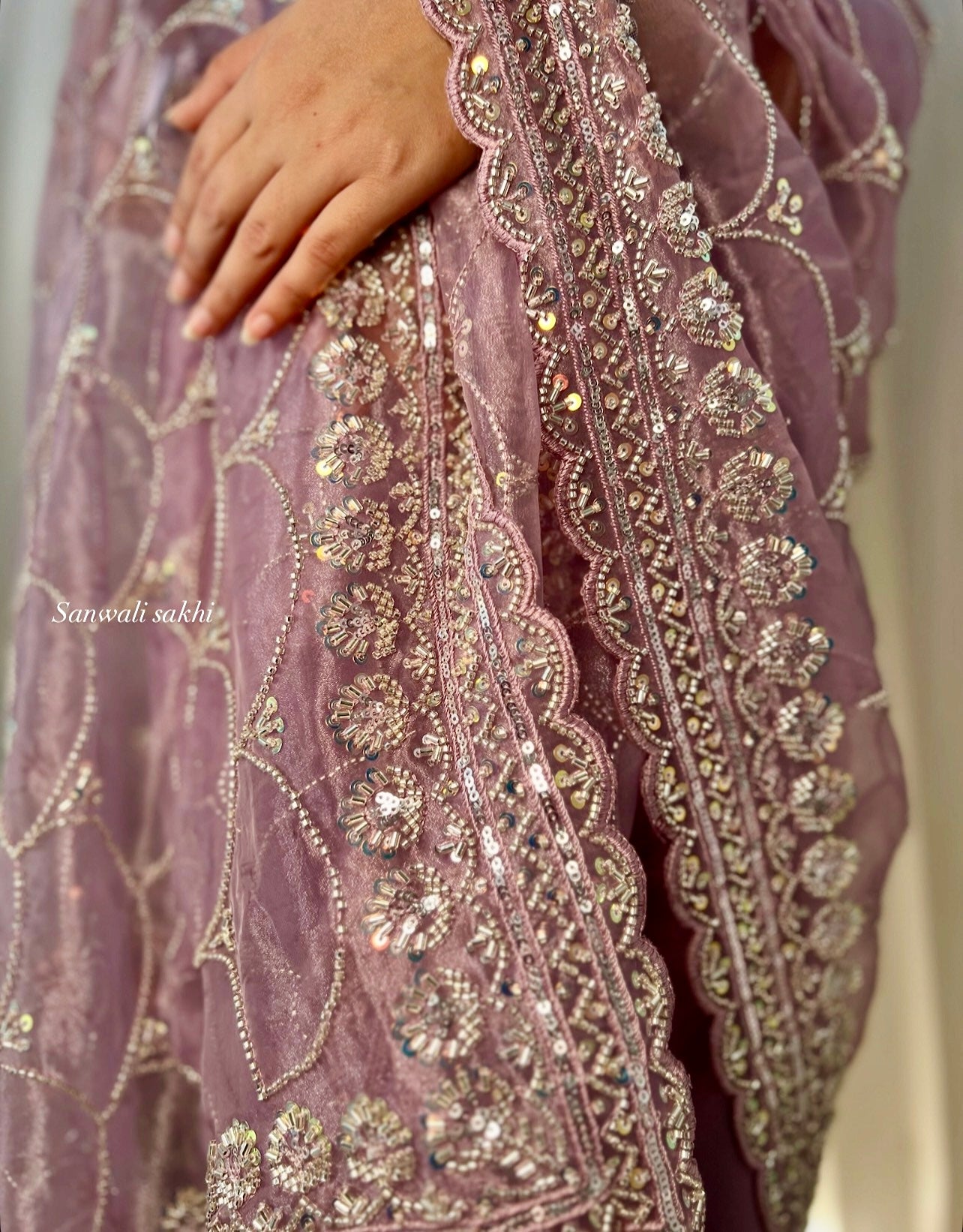 Zariya Tissue organza Saree