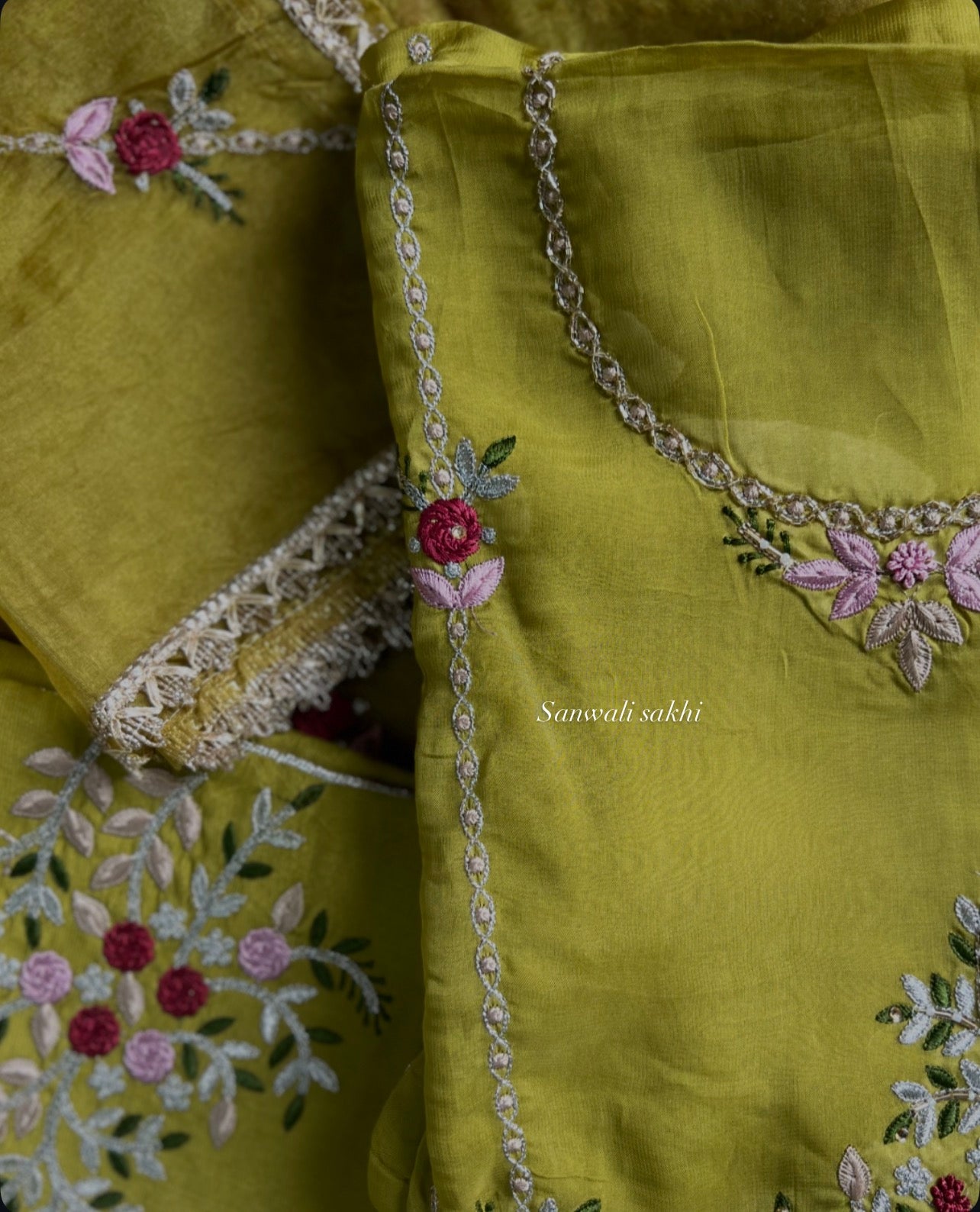 Shanaya H\O silk suit