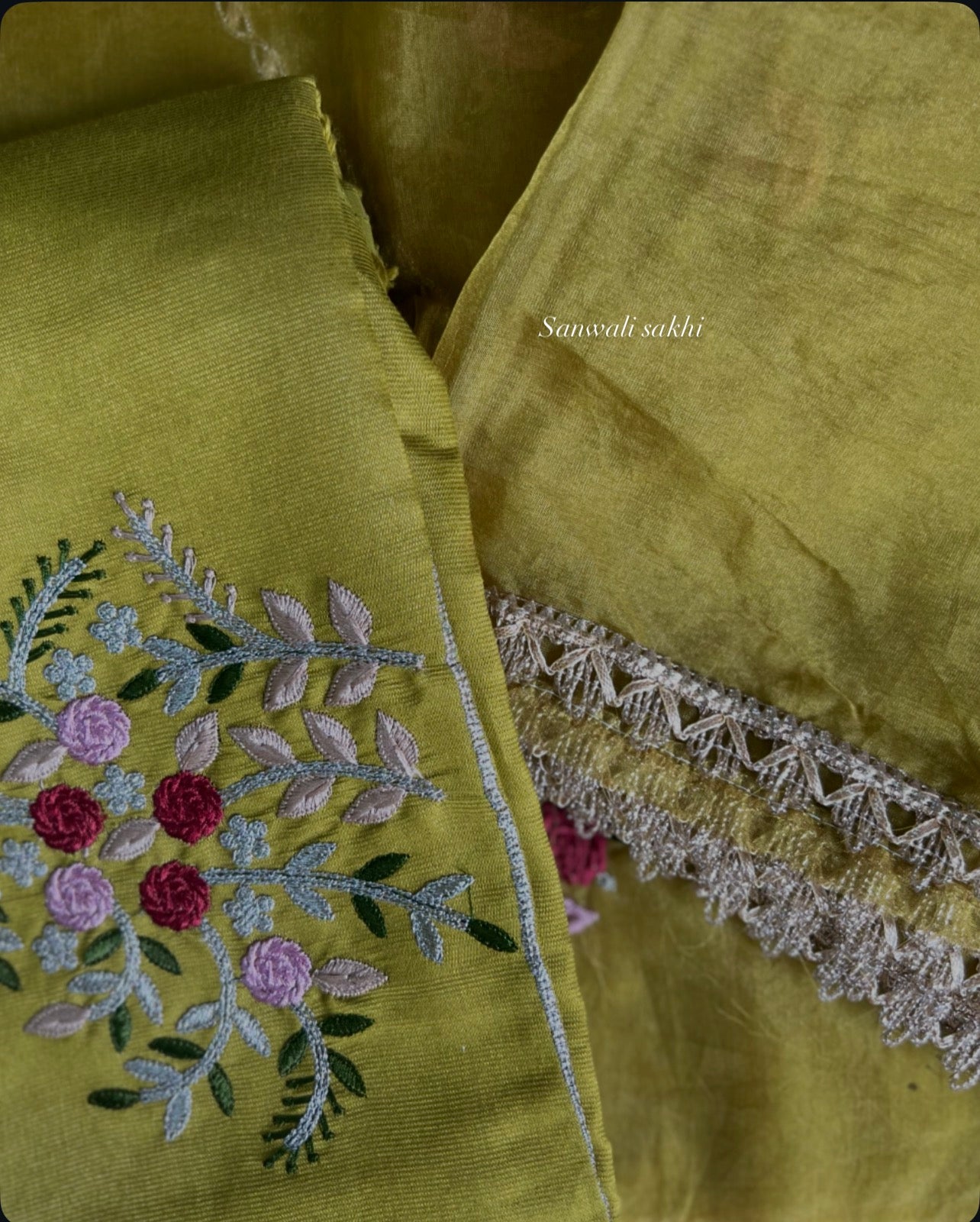 Shanaya H\O silk suit