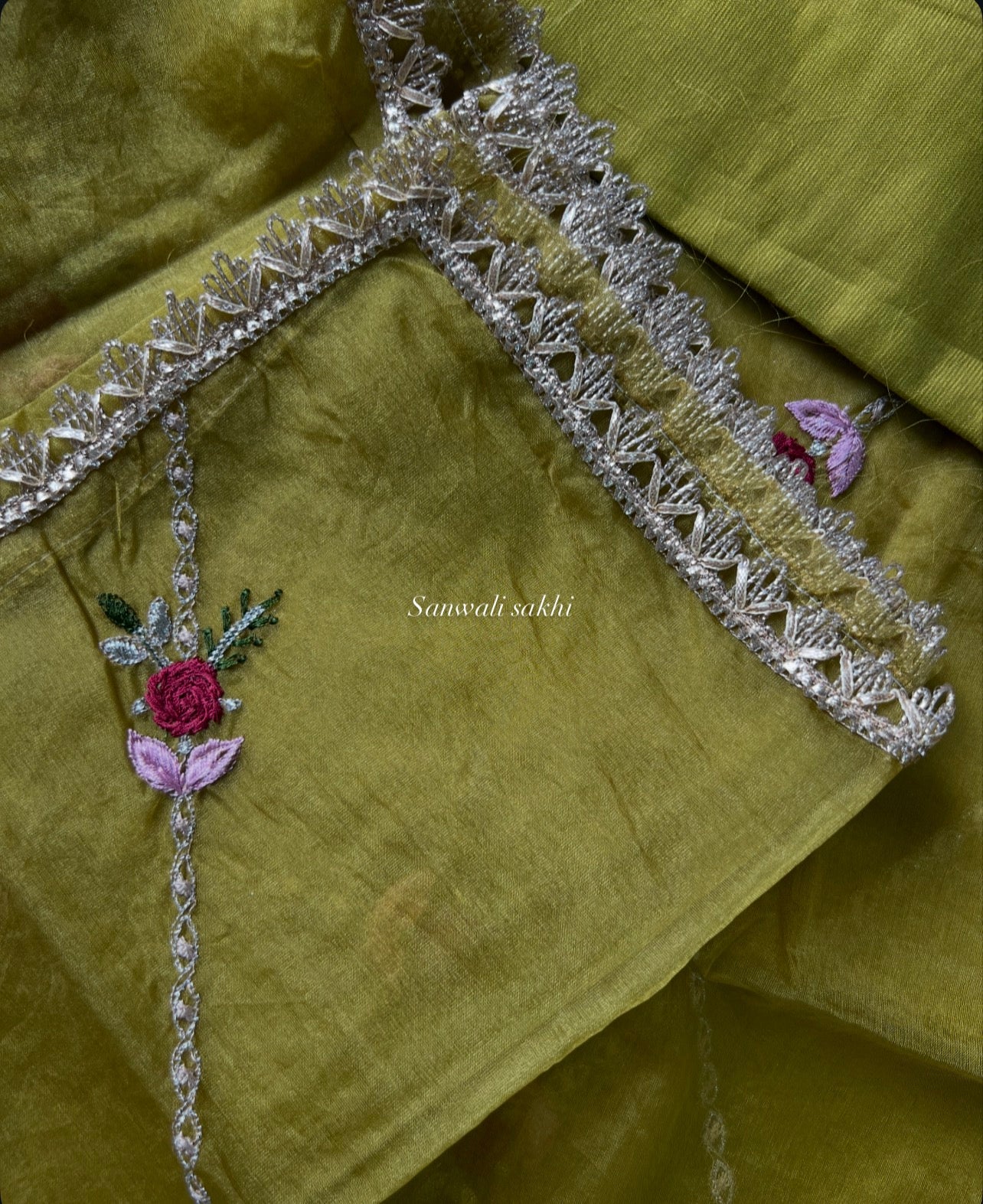 Shanaya H\O silk suit