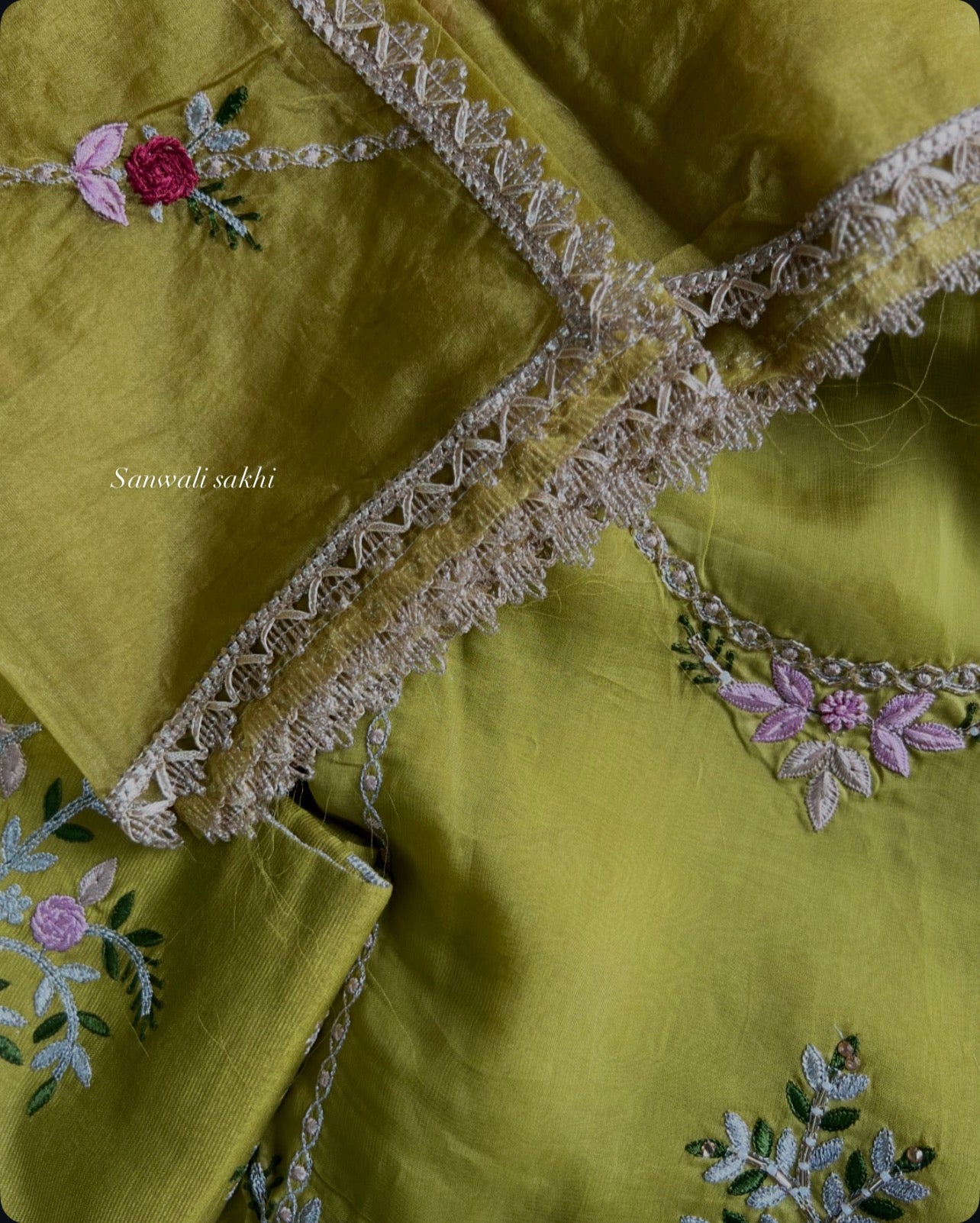 Shanaya H\O silk suit