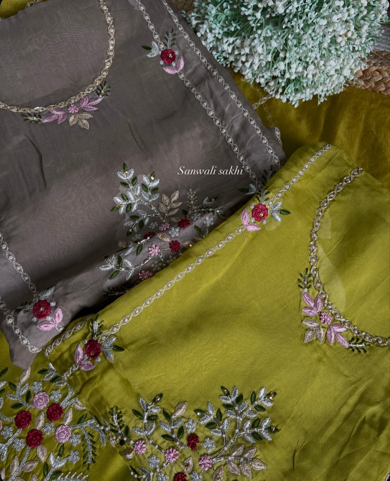 Shanaya H\O silk suit