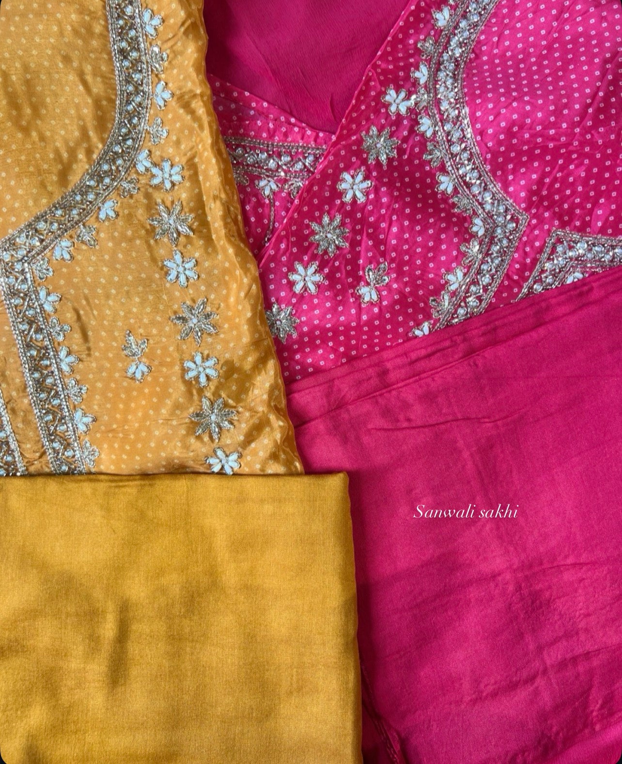 Suvarna  silk suit