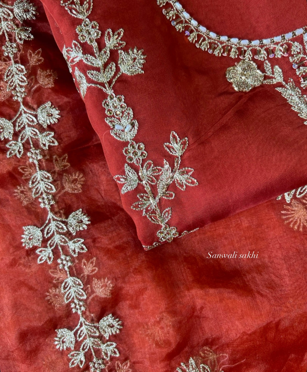 Iravati Burberry silk suit