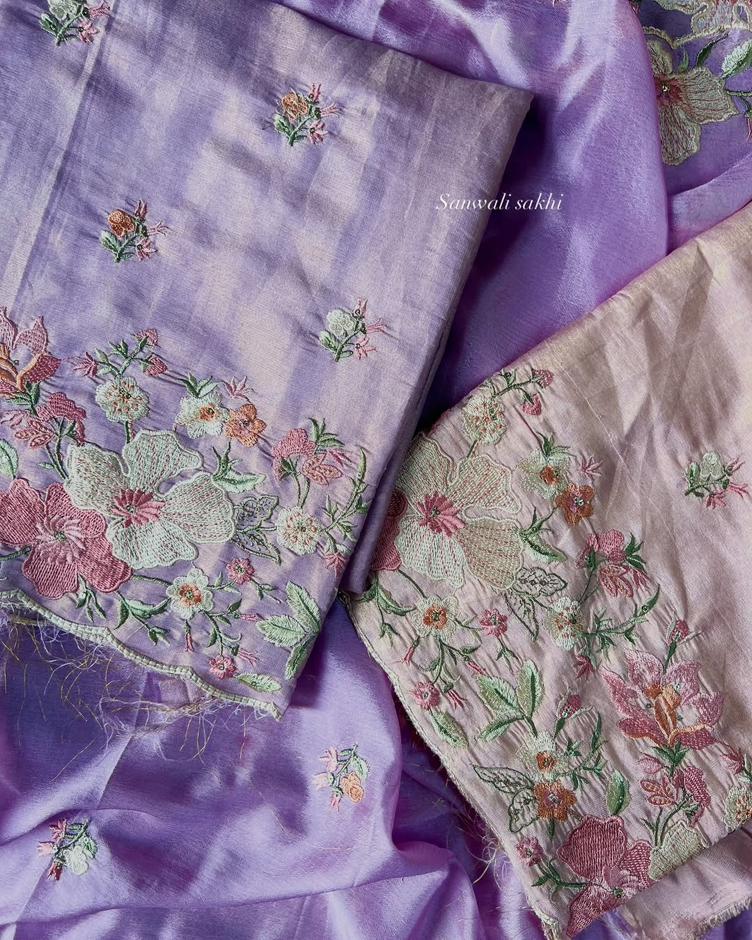 Amaya Cosmos Silk Suit