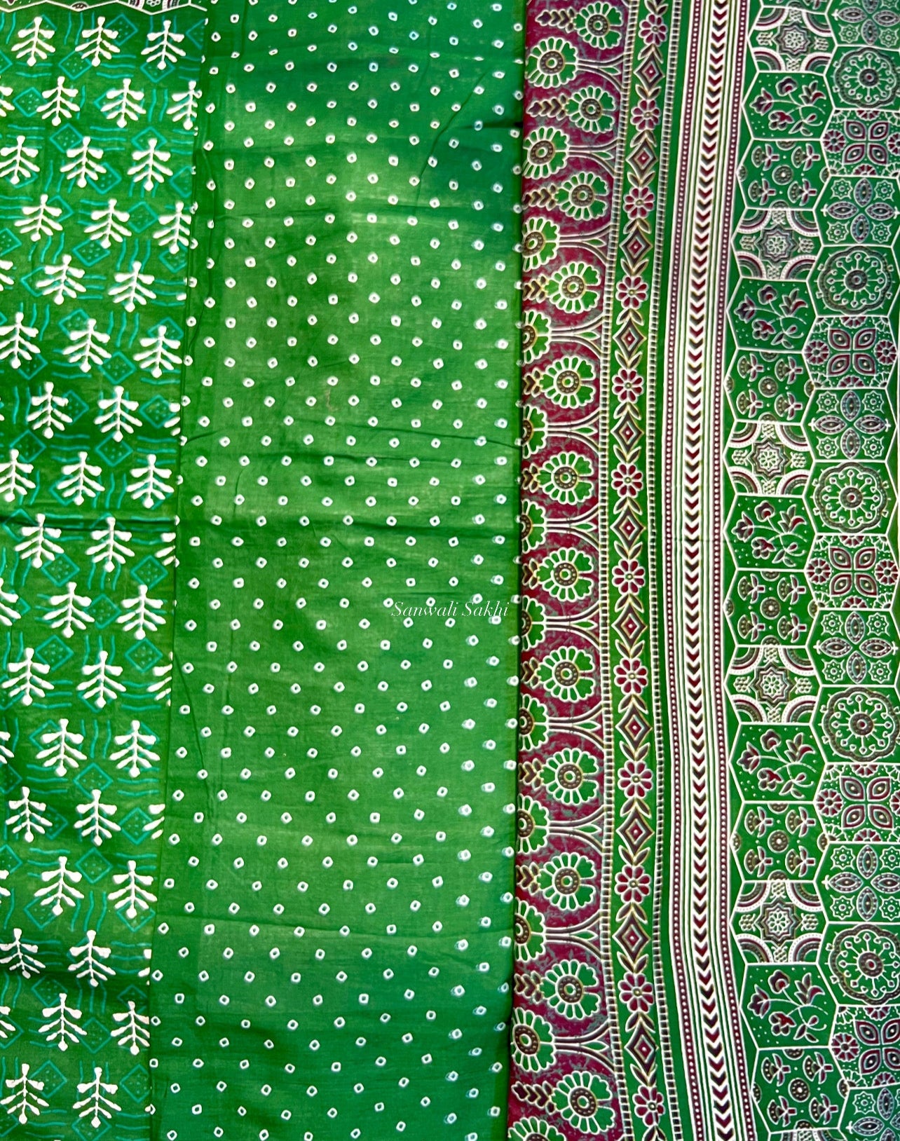 Gulrang Gatha- Mulmul Cotton Saree