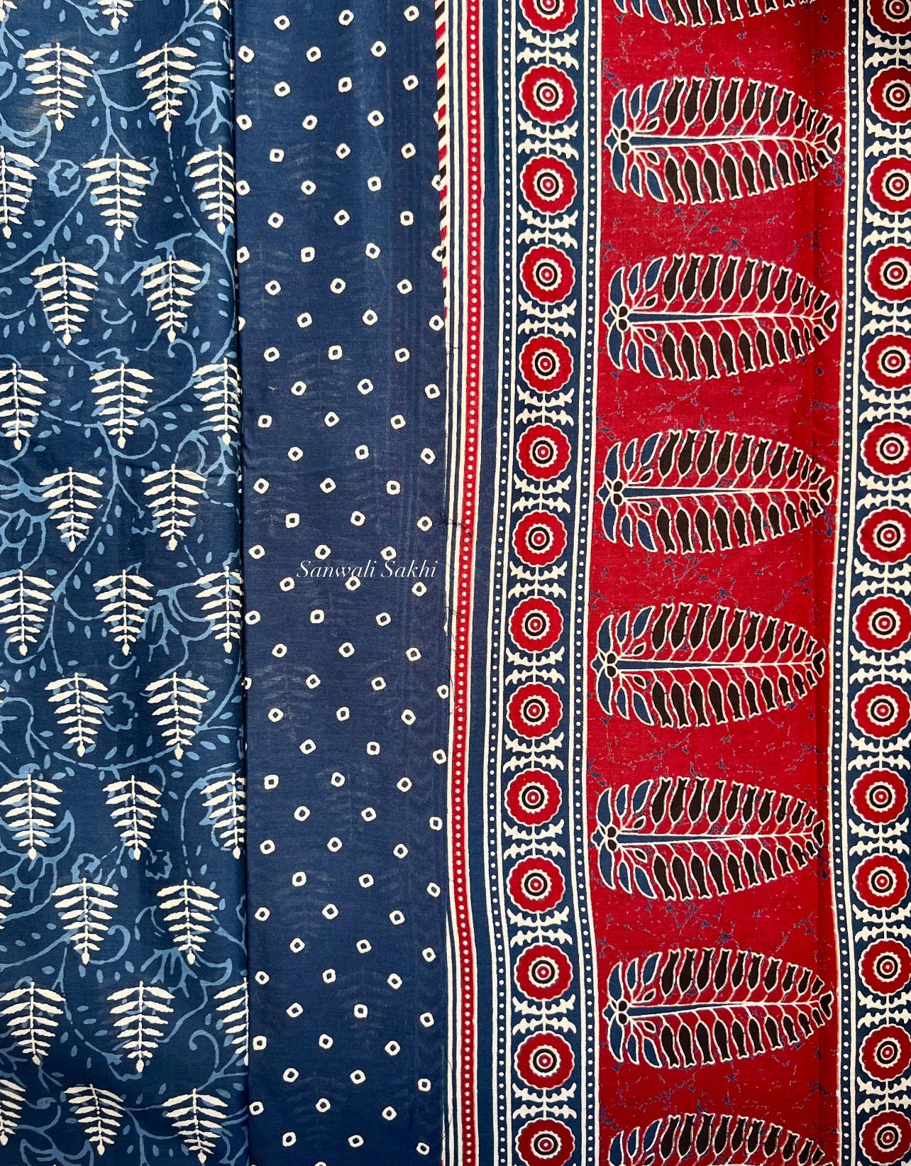Gulrang Gatha- Mulmul Cotton Saree