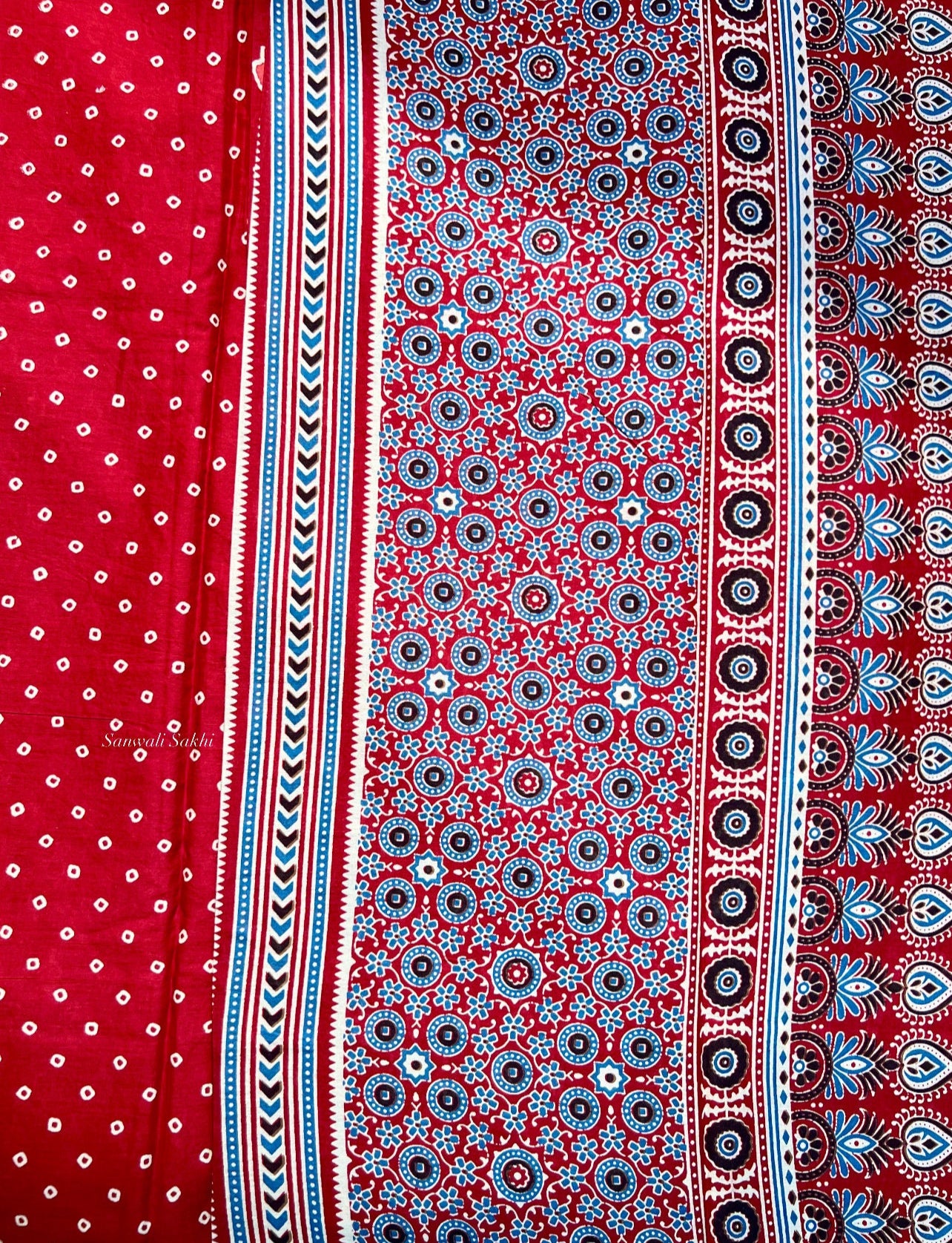 Gulrang Gatha- Mulmul Cotton Saree
