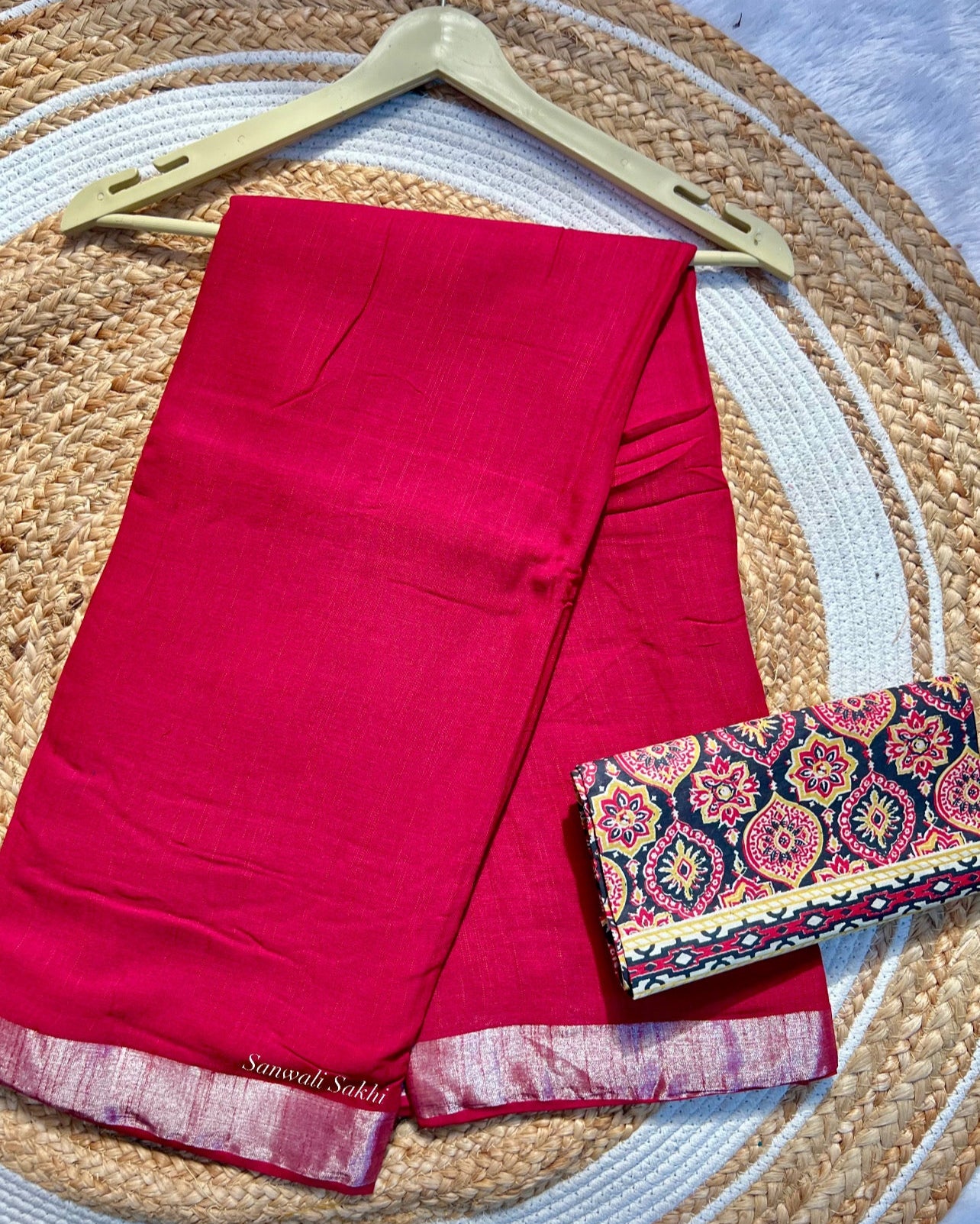 Zari Zubaan- Linen saree collection